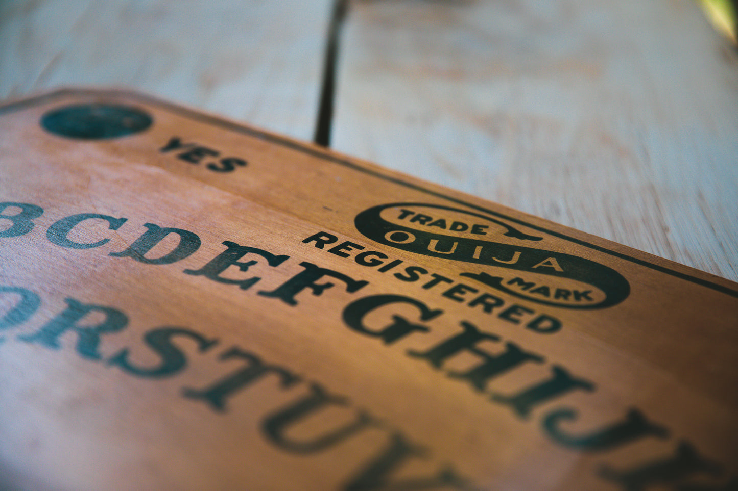 Antique Wooden William Fuld Ouija Board - Manufactured Circa 1915-1918